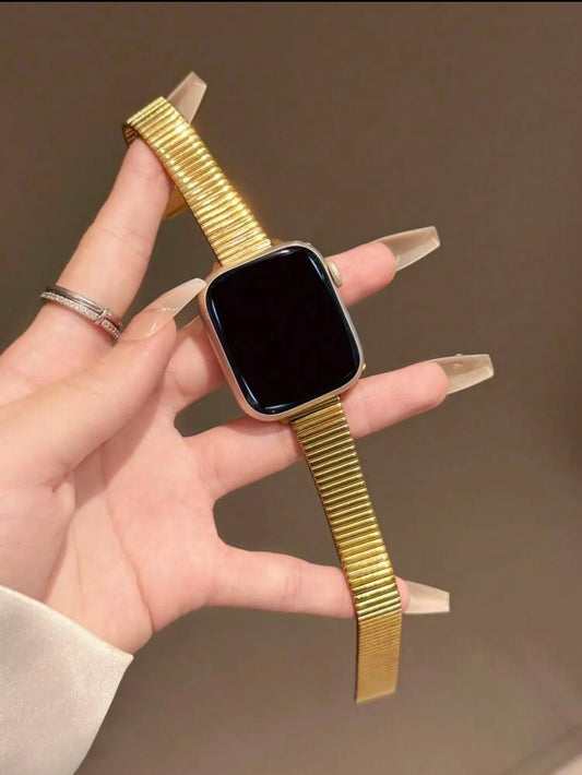 Luxury bracelet For Apple Watch band link women Series 11/8/7/6/10/9 40mm 41mm 38mm 42mm 44mm 45mm 46mm Strap
