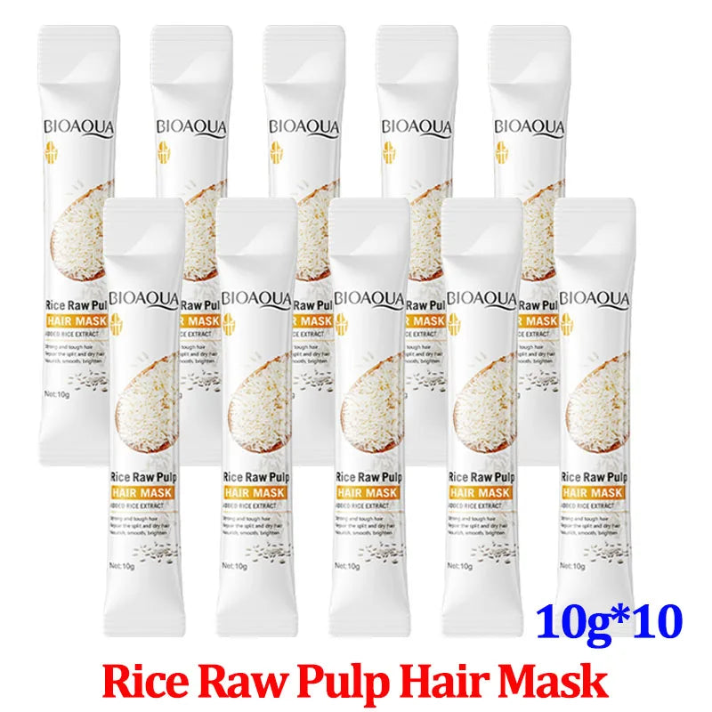 10/30/50/100/400g Magical Keratin Hair Mask 5 Seconds Repair Damaged Frizzy Hair Soft Smooth Shiny Rice Moisturizing Hair Care