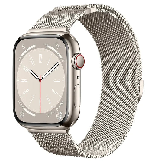 Metal Milanese Strap for Apple Watch Band Ultra3/2 49mm 11 10 9 8 7 Magnetic Bracelet iWatch 6 5 4 SE2 46mm 45mm 41mm 44mm 40mm