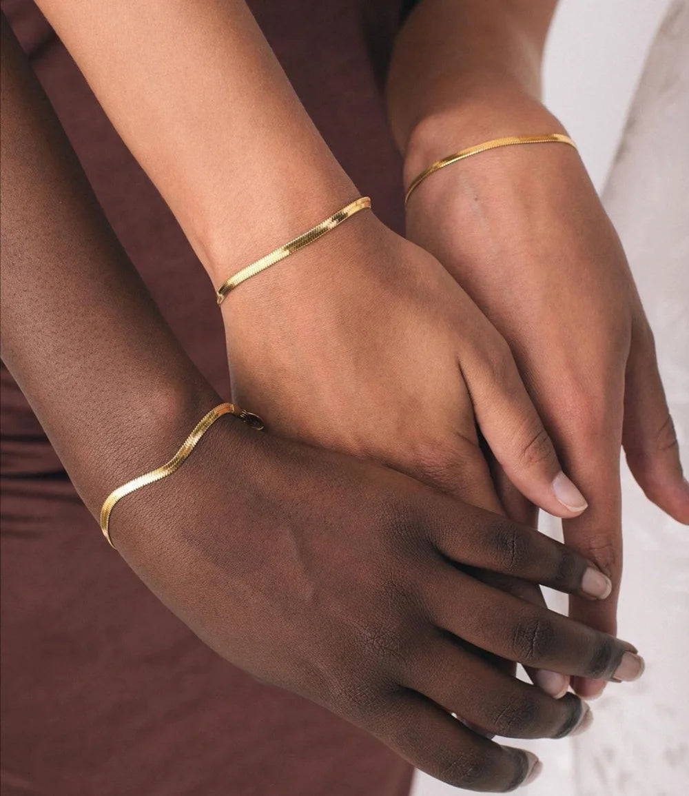 Belle Stainless 18K Gold Plated Necklace