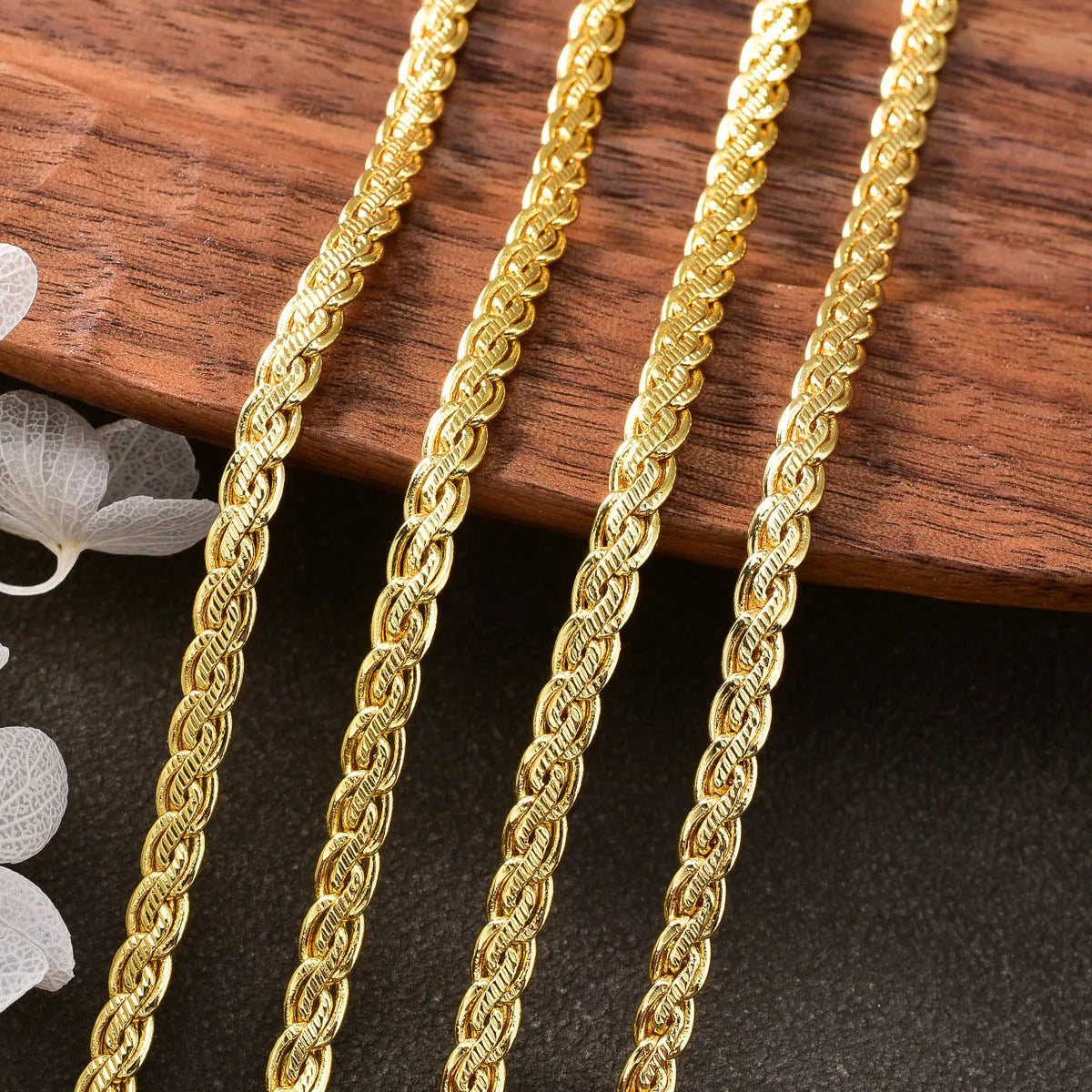 Monaco - 18k Gold Plated Banquet Necklace