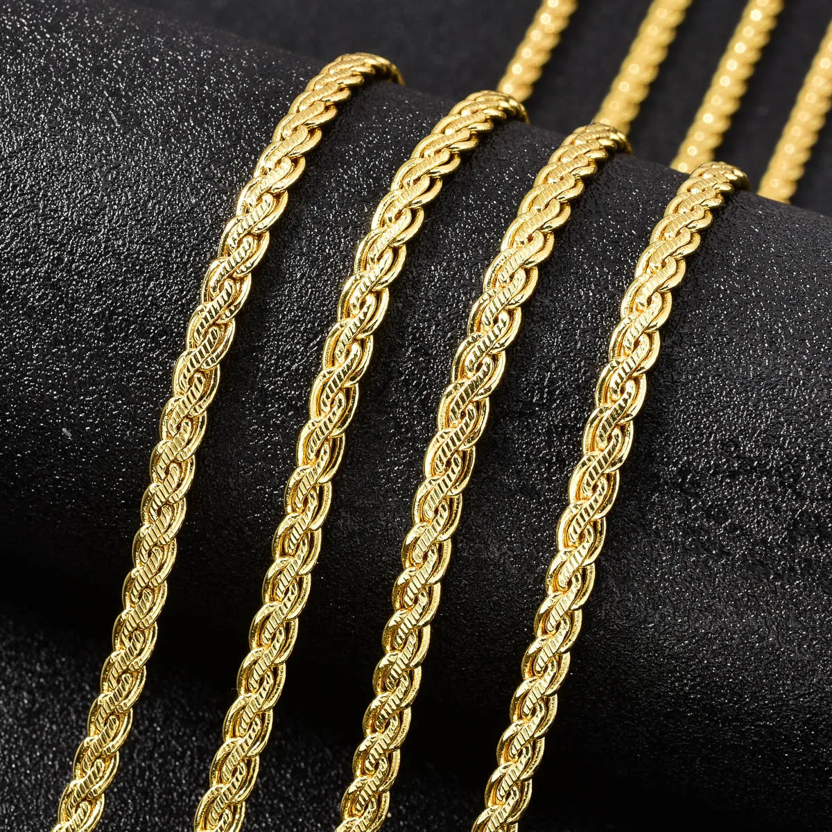 Monaco - 18k Gold Plated Banquet Necklace