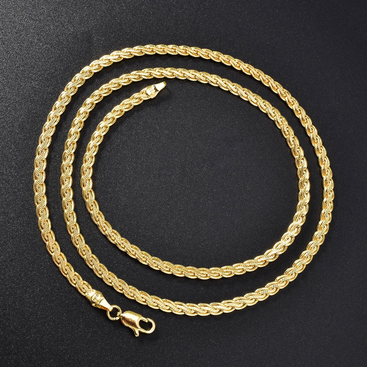 Monaco - 18k Gold Plated Banquet Necklace