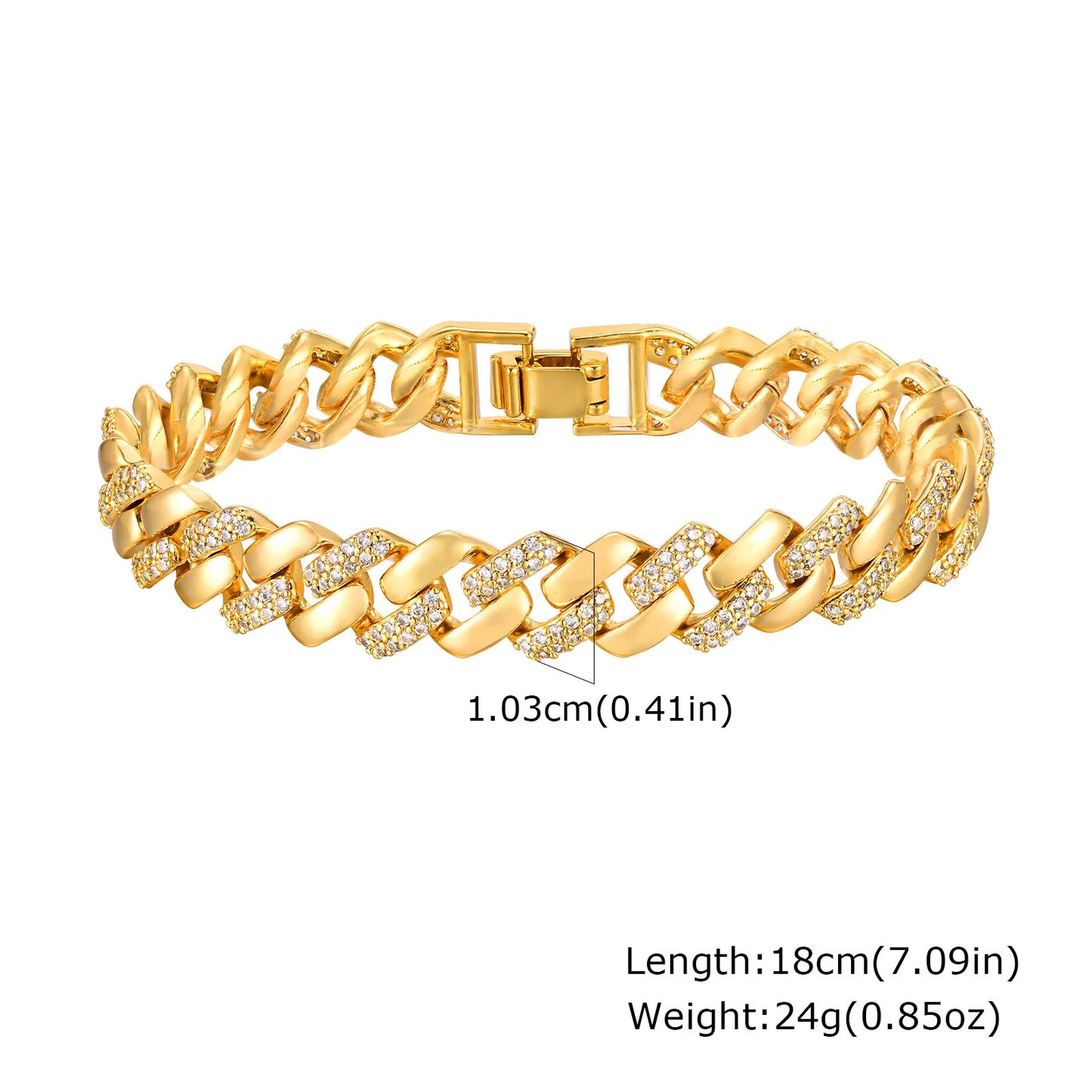 Paperclip Chain 14K Gold Plated