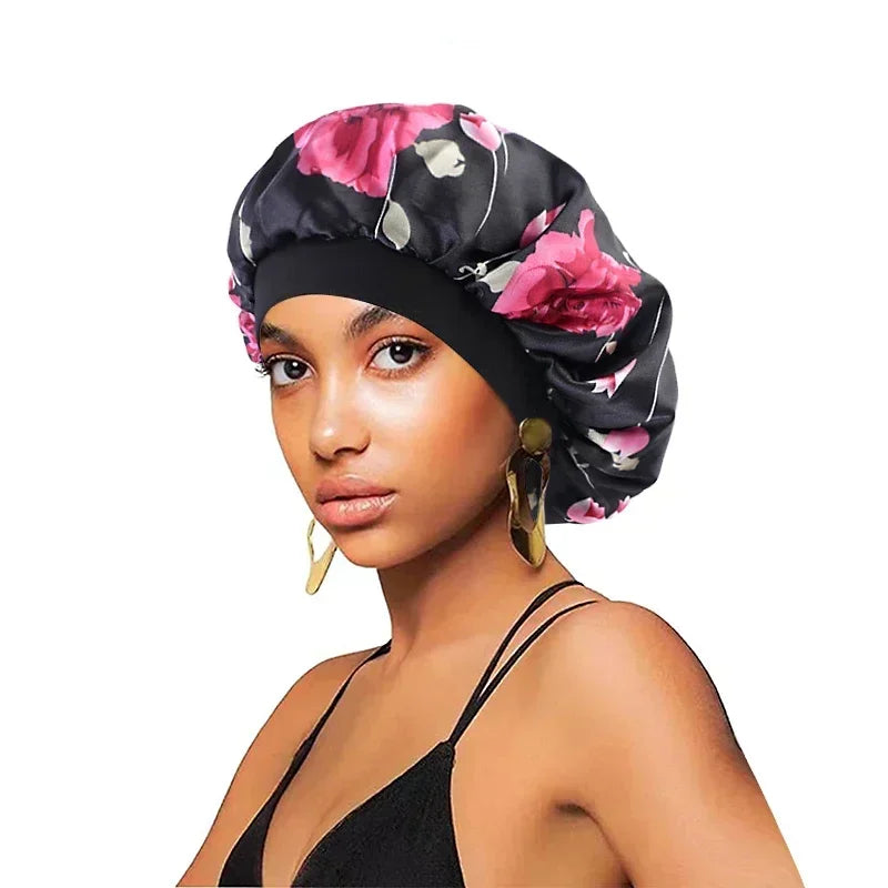 Vanessa - Double Layer Satin Hair Cap