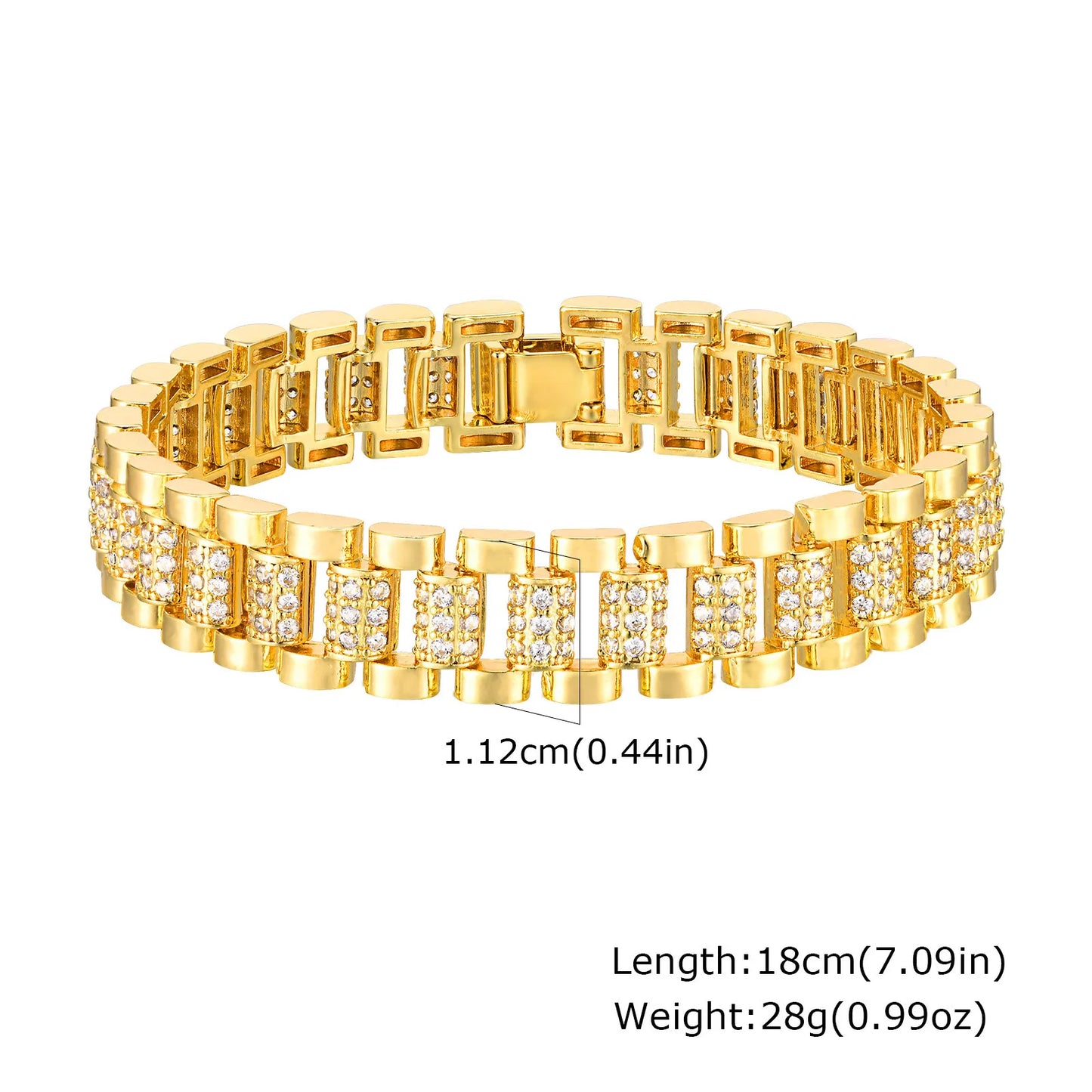 Paperclip Chain 14K Gold Plated