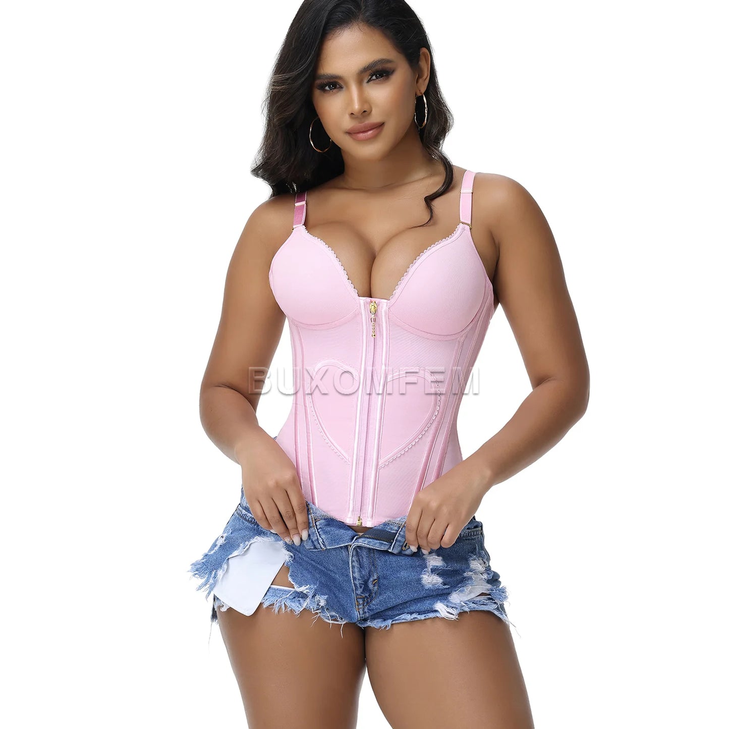 2025 Slim Fit Tight Tummy Control Shapers with Straps Shaped Up Postpartum Tops Modeling Tummy Control BBL Girdles for Women