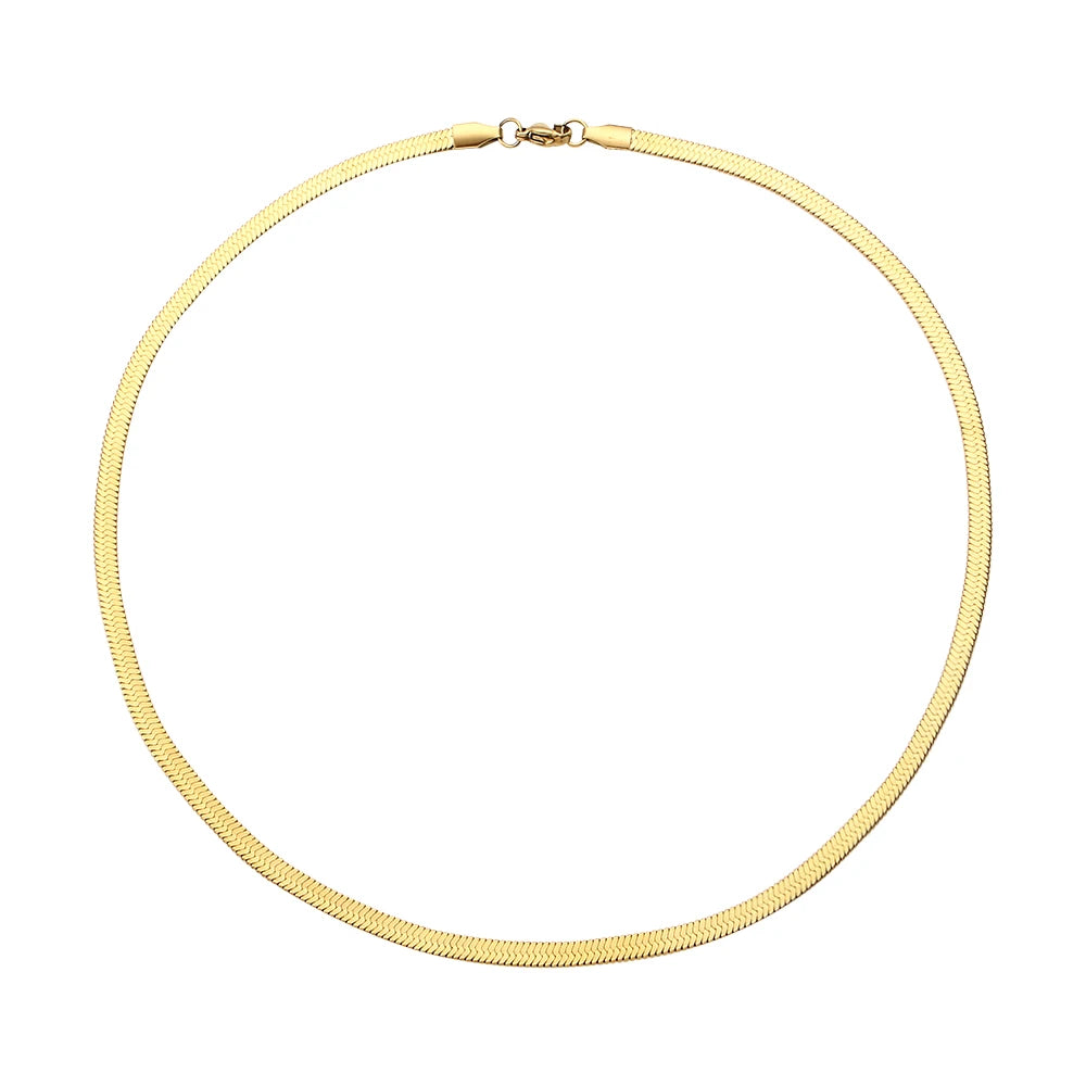 Belle Stainless 18K Gold Plated Necklace