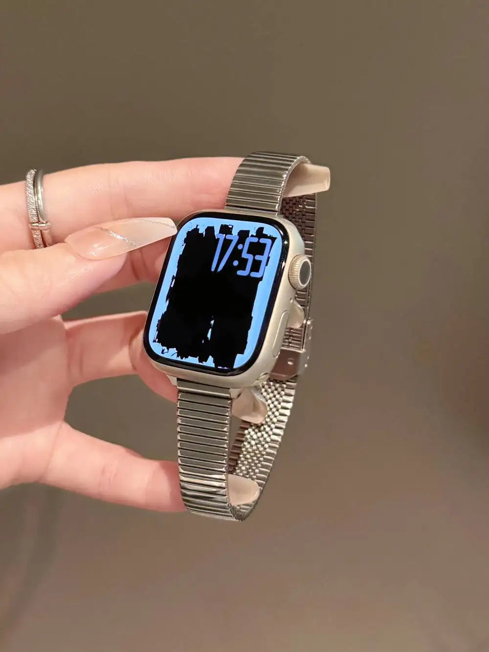 Luxury bracelet For Apple Watch band link women Series 11/8/7/6/10/9 40mm 41mm 38mm 42mm 44mm 45mm 46mm Strap