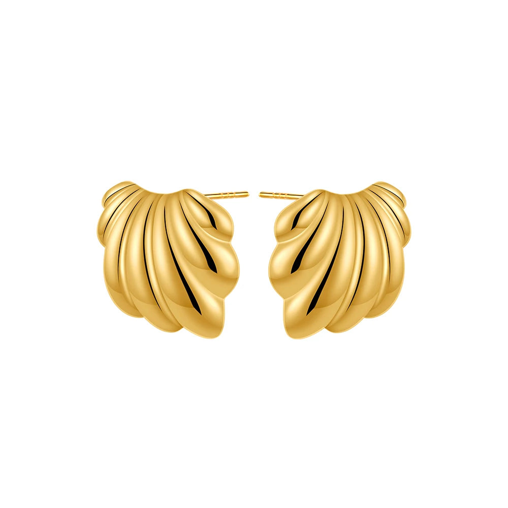 Vaila - 18k gold plated Stainless Twist Knot Earrings - Multiple Variants