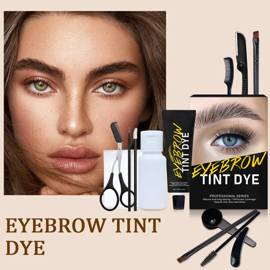 Eyebrow Tint Gel Set, Waterproof & Smudge-Proof