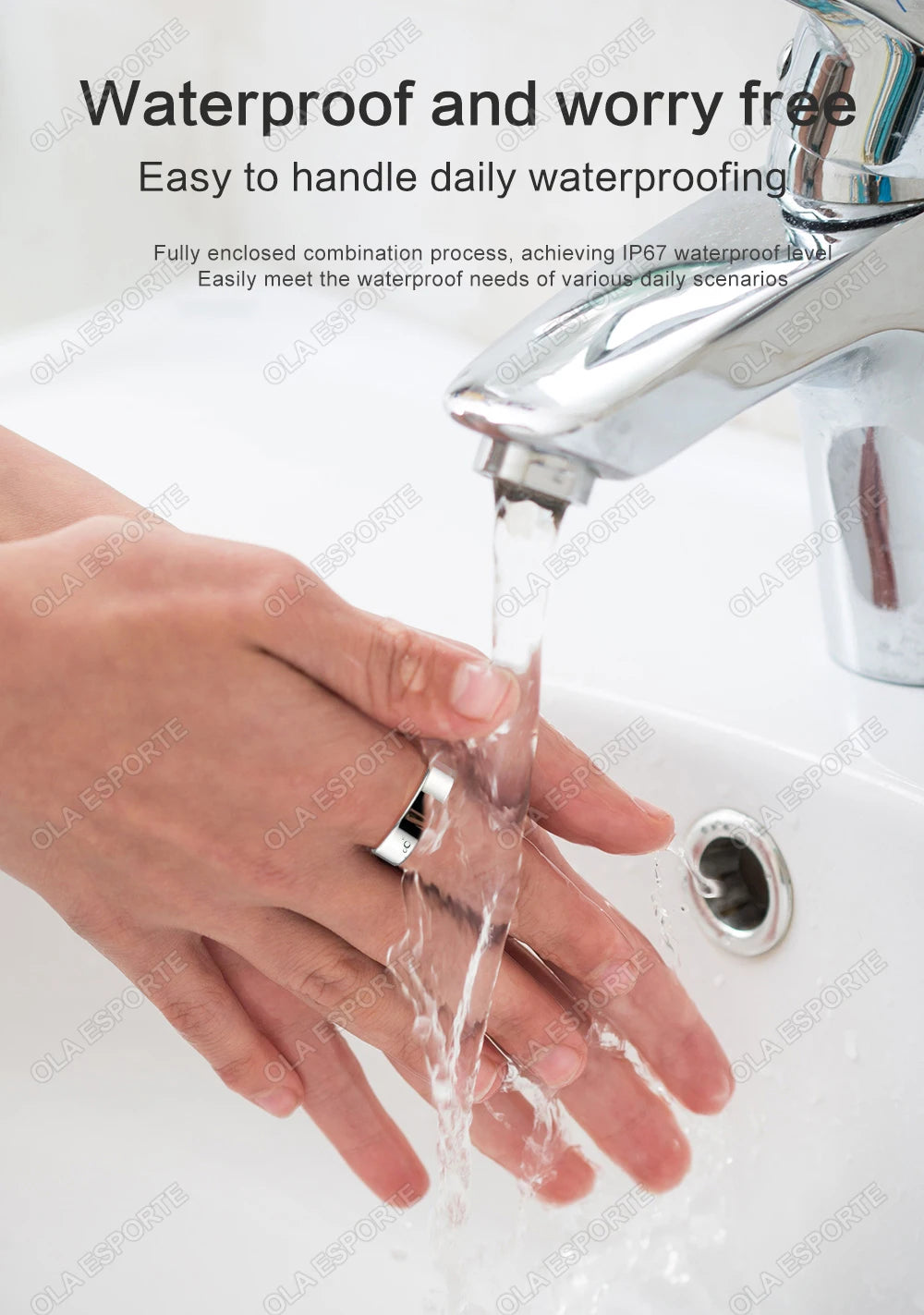 2025 Smart Ring Bluetooth Monitor