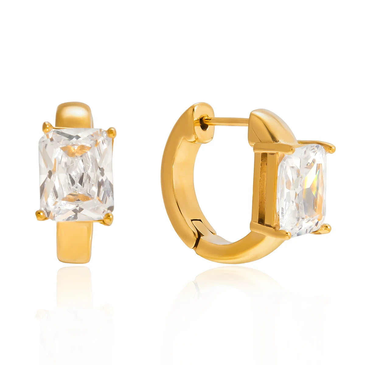 Diana - Classic 18K Gold plated Stainless Droplet