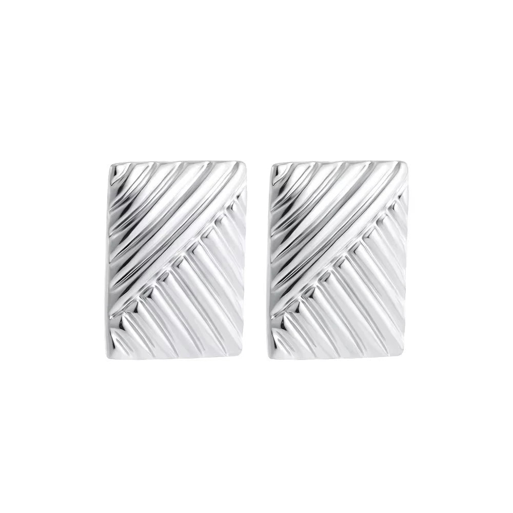 Vaila - 18k gold plated Stainless Twist Knot Earrings - Multiple Variants