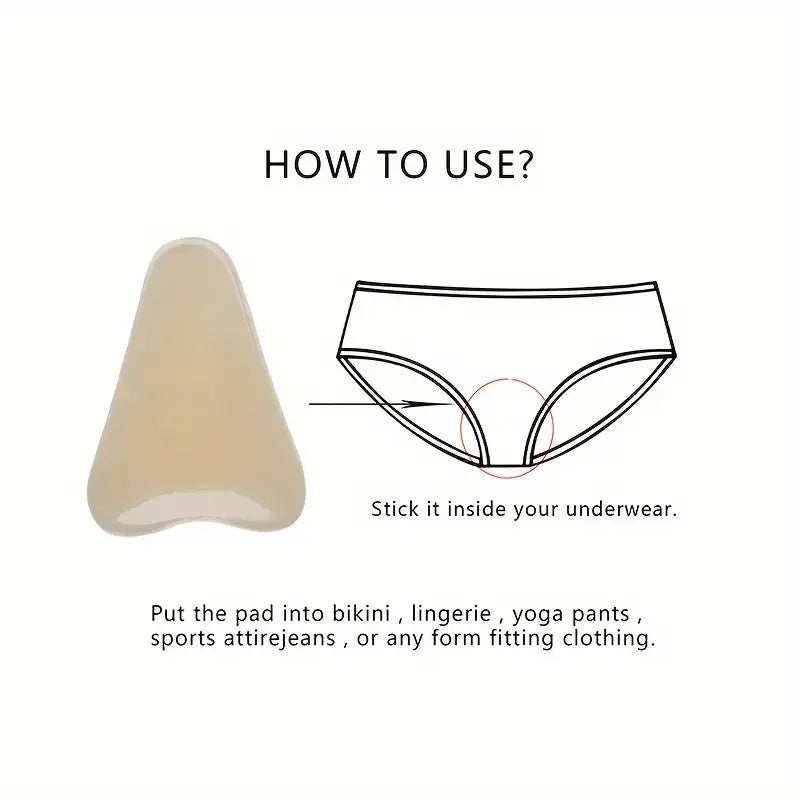 Discreet Anti-Exposure Patches for Yoga Pants & Swimwear: Self-Adhesive, Ultra-Thin, Invisible Underwear Stickers