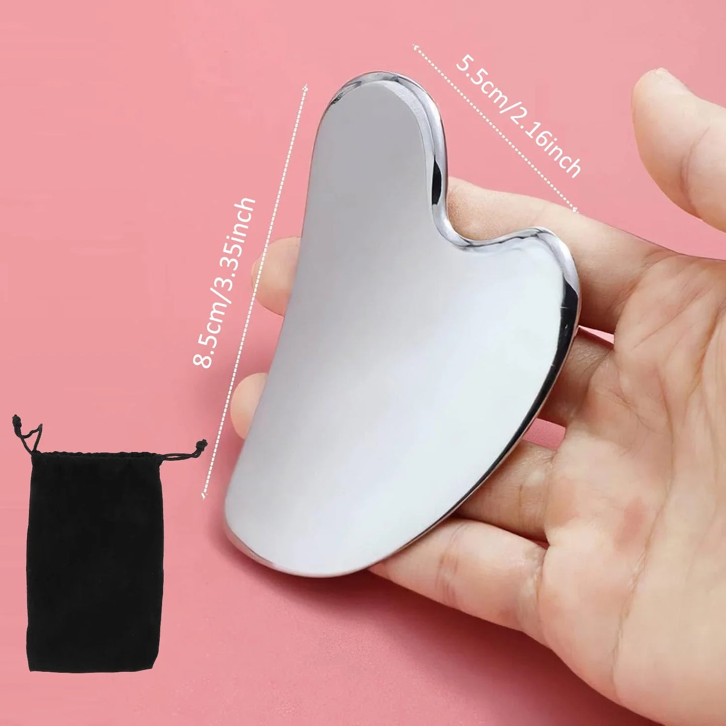 Stainless Steel Gua Sha