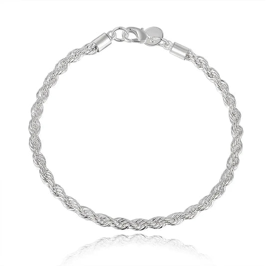 925 sterling silver Unisex Chain