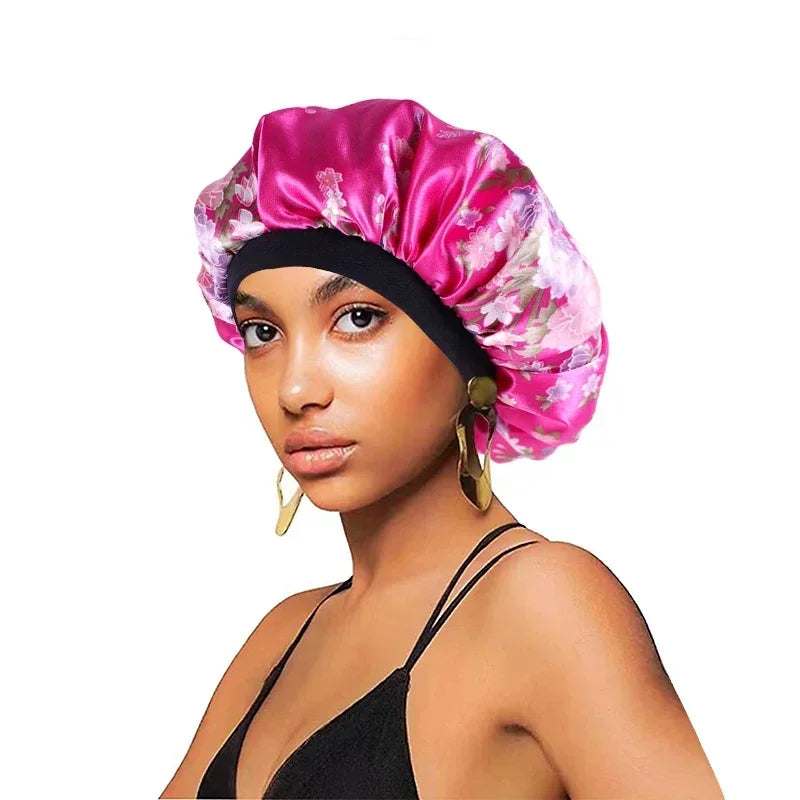Vanessa - Double Layer Satin Hair Cap