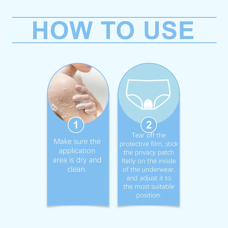 Feminine Cover Pad Concealer Reusable Invisible Adhesive Silicone For Women Leggings