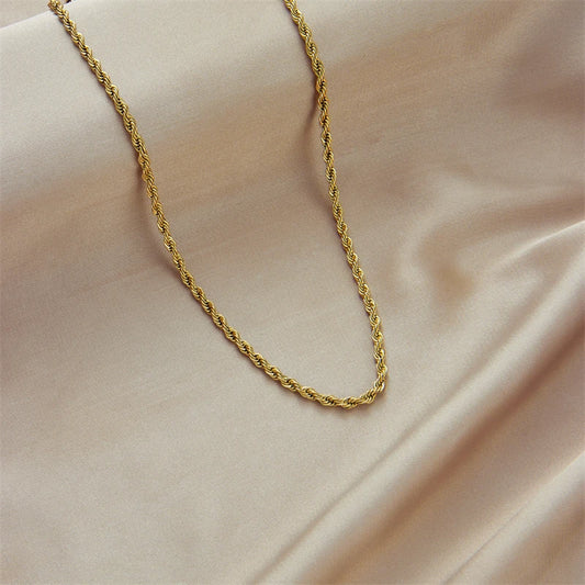 Nina - Stainless Rope Chain