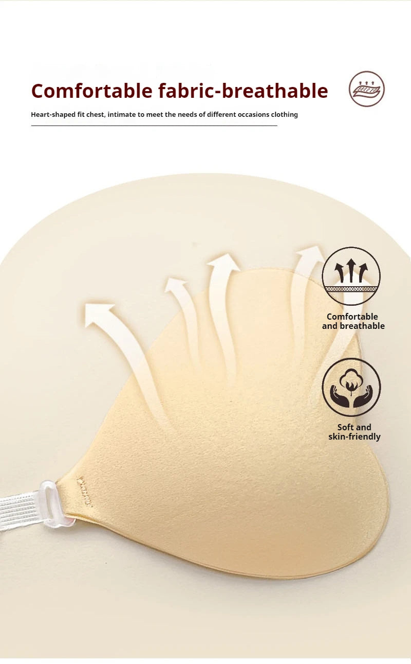 Heart Shaped Silicone Nipple Covers Wireless Bra Invisible
