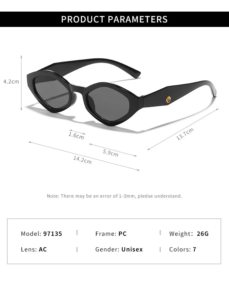 Vendela - Vintage Cat Eye Sunglasses 2025 UV400