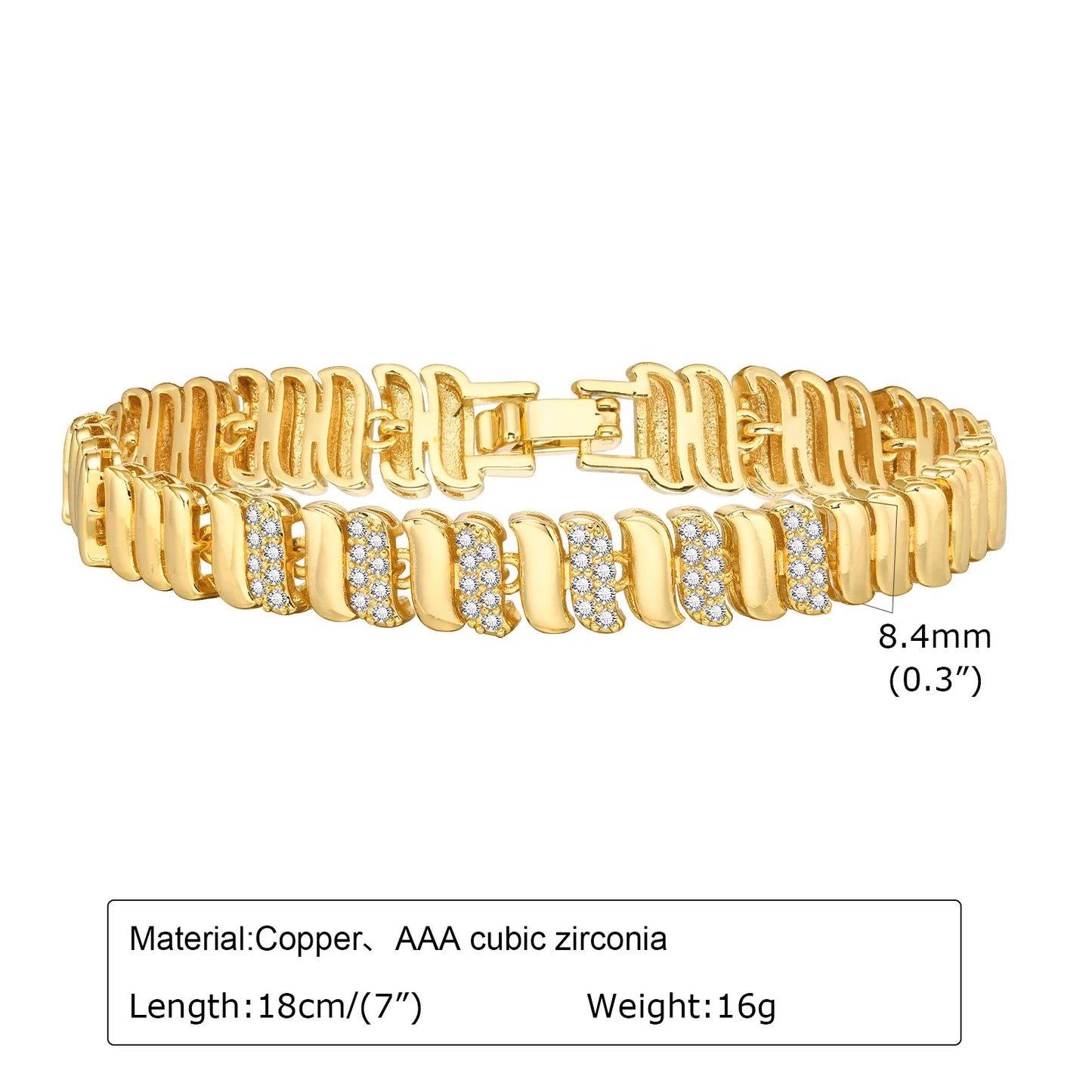 Paperclip Chain 14K Gold Plated