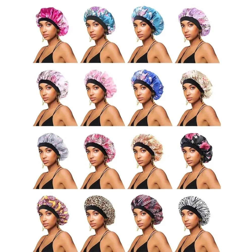 Vanessa - Double Layer Satin Hair Cap