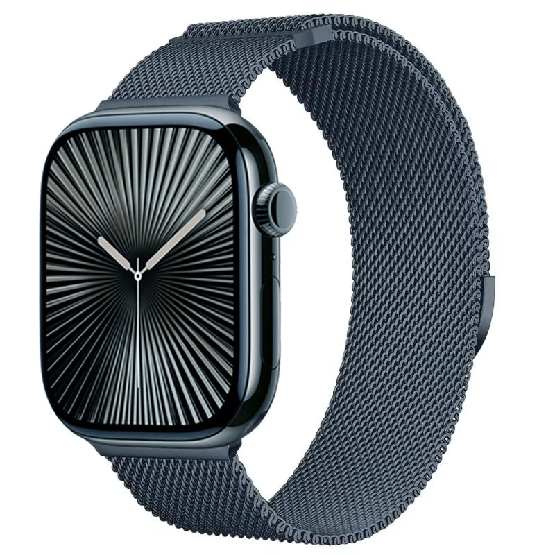 Metal Milanese Strap for Apple Watch Band Ultra3/2 49mm 11 10 9 8 7 Magnetic Bracelet iWatch 6 5 4 SE2 46mm 45mm 41mm 44mm 40mm