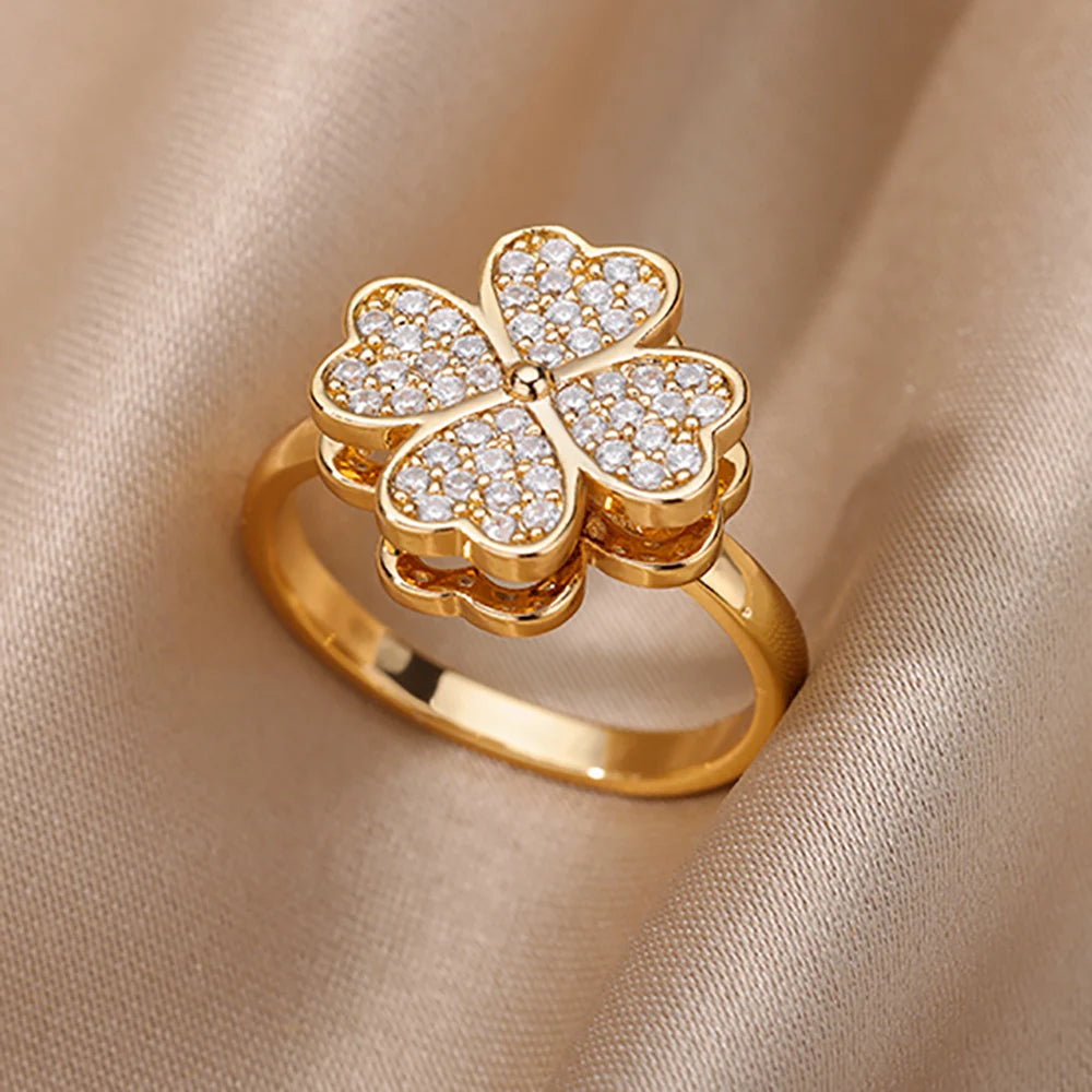 Open Rings 18k gold plated