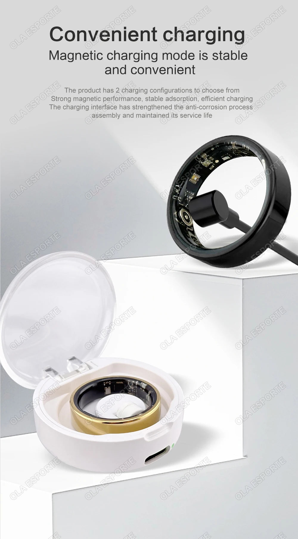 2025 Smart Ring Bluetooth Monitor