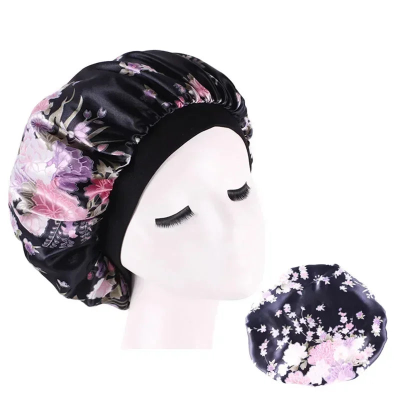 Vanessa - Double Layer Satin Hair Cap