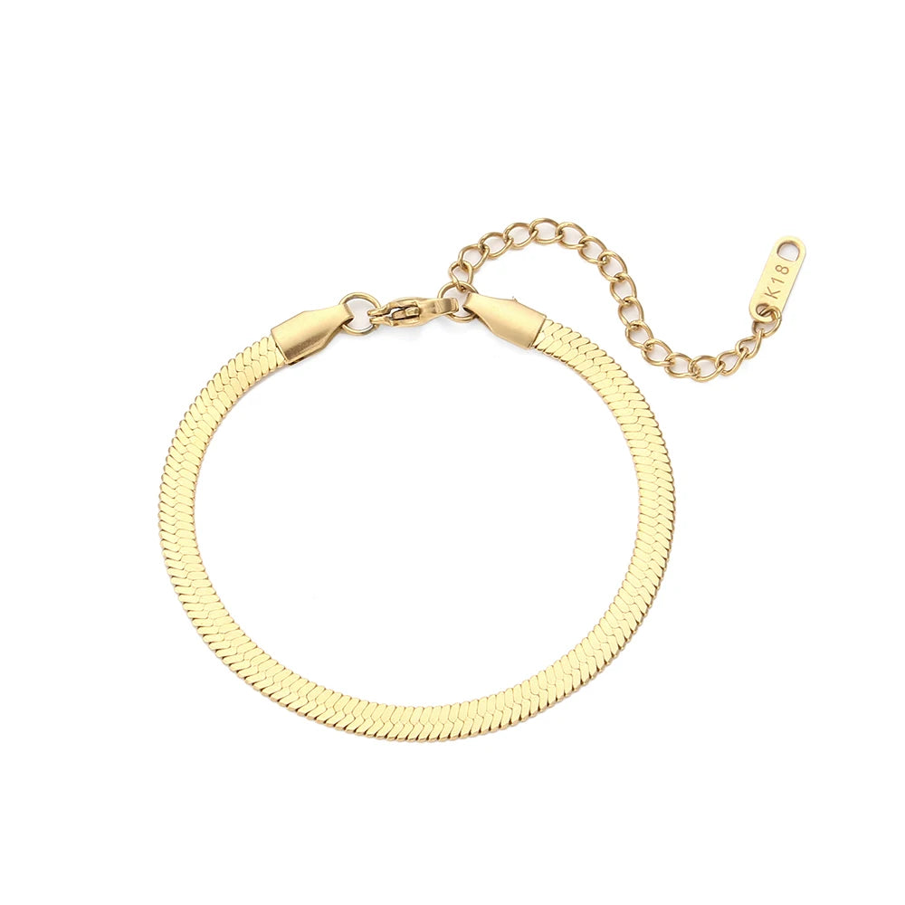 Belle Stainless 18K Gold Plated Necklace