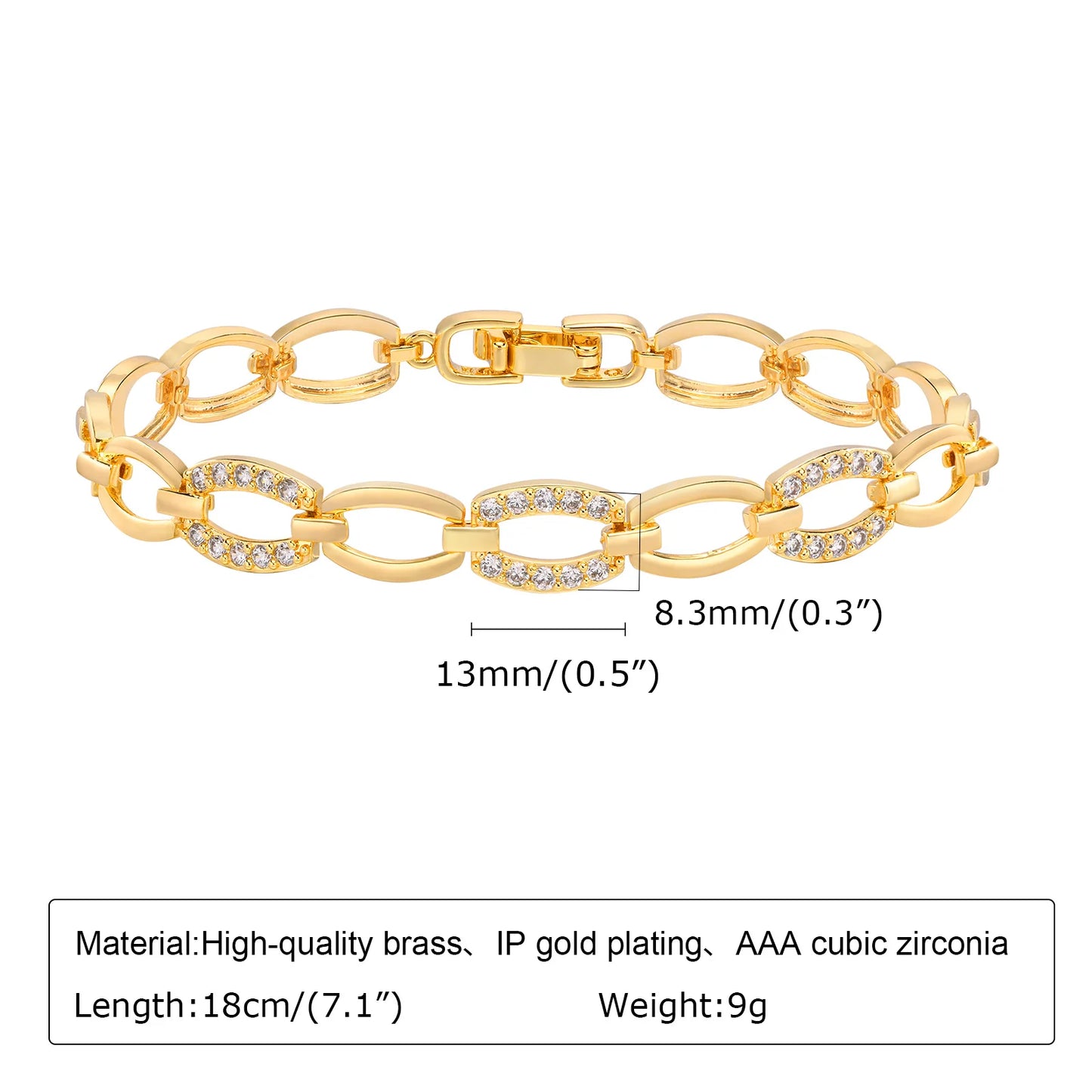 Paperclip Chain 14K Gold Plated